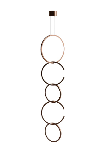 Lampada a Sospensione Vertical Rings Italia