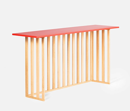 Console Rosa in Legno