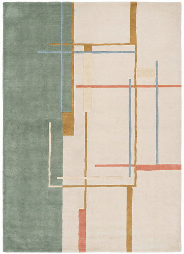 Tappeto Linear Atlas Green