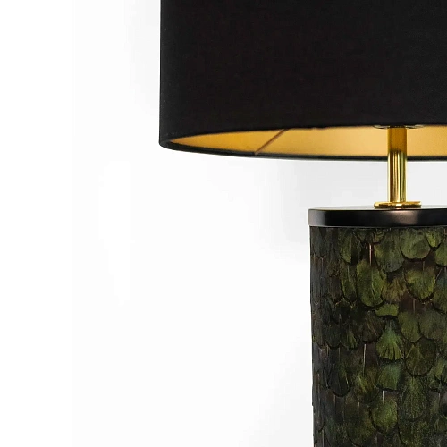 Lampada da Tavolo Tailor Piuma Pavone
