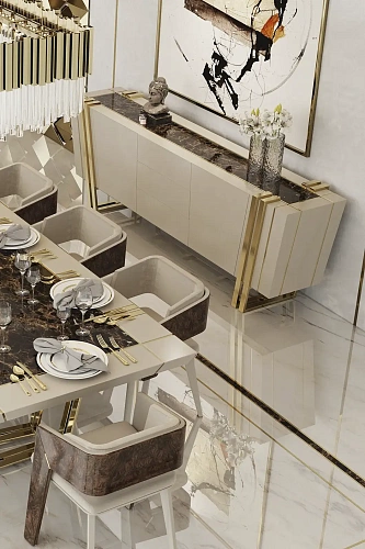Credenza Beige Ascend