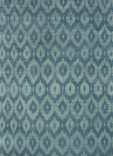 Tappeto Ikat Blu 1