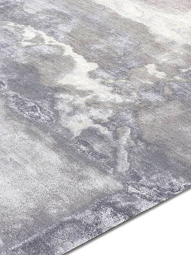 Tappeto Lusso Nuvole Grigio