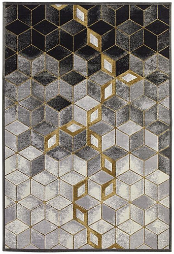 Tappeto Gabriel Geometrico Grigio