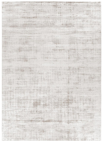 Tappeto Seta Banana Bianco