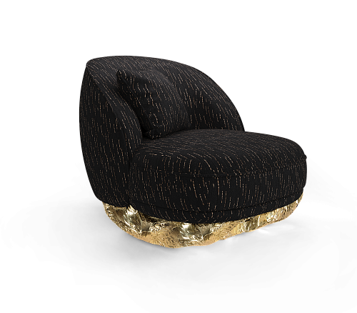 Poltrona Angora II Nera