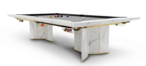 Tavolo Da Gioco Elite Marble Snooker