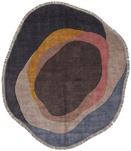 Tappeto Organic Orbit Midnight