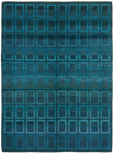 Tappeto Gamba Zar Gunti Blu