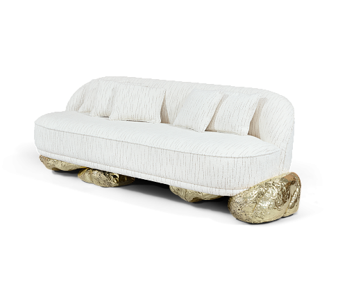 Divano Bianco Angora