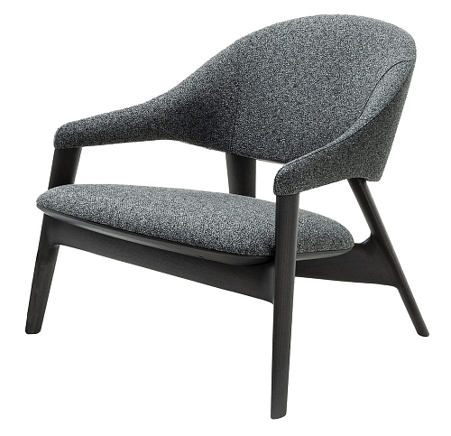 Sedia Lounge Egle Grigia