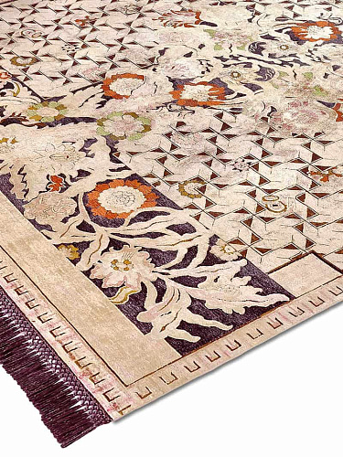 Tappeto Tessuto Floral Versus