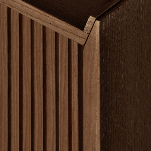 Credenza Bassa 2 Ante Marrone Sipario