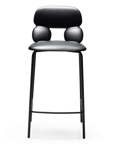 Sgabello da Bar Nube SG-65 Nero