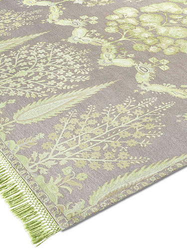 Tappeto Lusso Mughal Verde