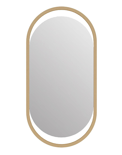 Specchio da Parete con Cornice Dorata