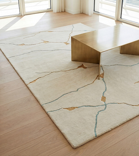 Tappeto Golden Veins Ivory