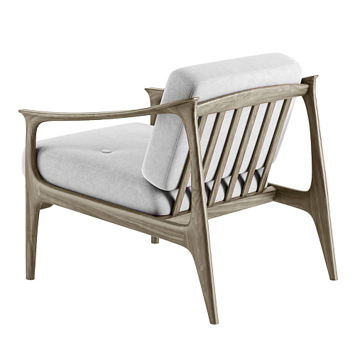 Poltrona Rovere Grigio Quiete
