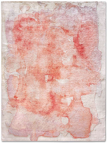 Tappeto Lusso Mono Rosa