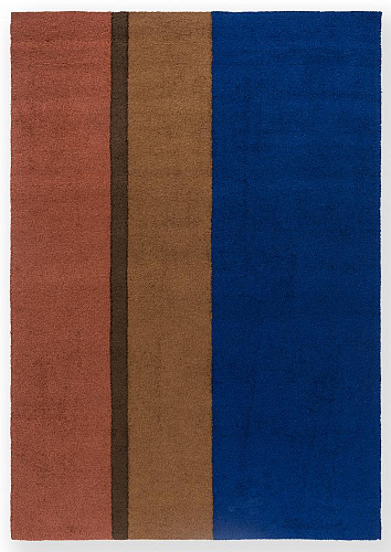 Tappeto Habitat Festival Stripe Blu Per Esterni