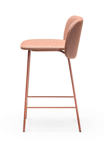 Sgabello da Bar Chips M SG-65 Terracotta