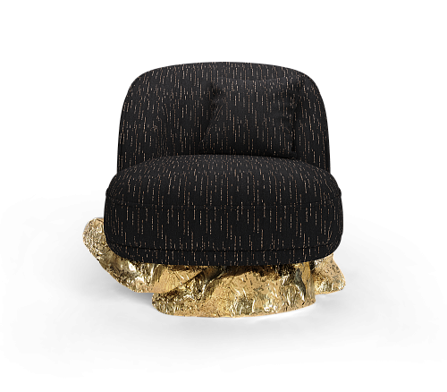 Poltrona Angora Nera