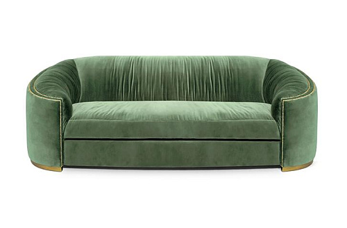 Divano Curvo Premium Comfort Verde