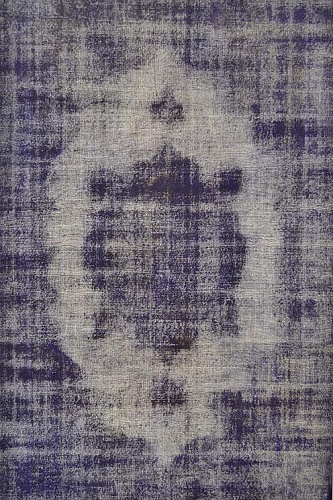 Tappeto Vintage Viola Scuro