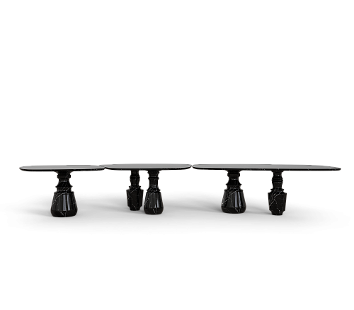 Tavolo da Pranzo Modulabile Obsidian