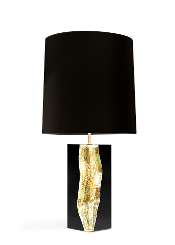 Lampada da Tavolo Glacier Nera