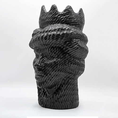 Testa di Moro Grigia Scultura