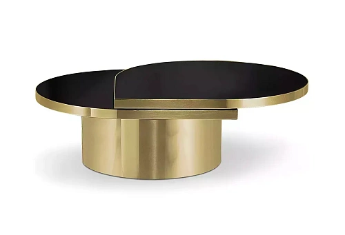 Dewdrops Tavolino Ottone Lucidato