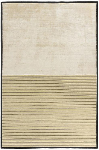 Tappeto Beige Righe