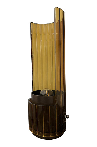 Lampada da Tavolo in Vetro Ambra Bon Ton