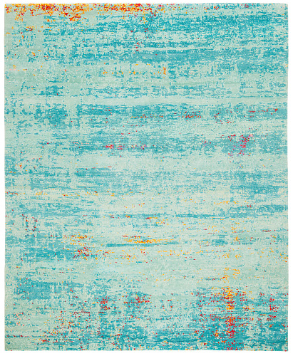 Tappeto Artwork 20 Multicolore Acquamarina