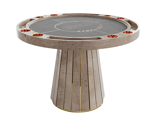 Tavolo Da Gioco Regal Beige Poker