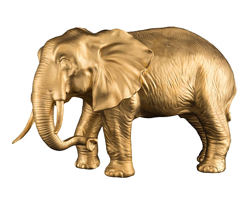 Scultura Elefante Dorato
