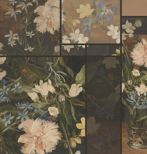Carta da parati Vintage Flowers