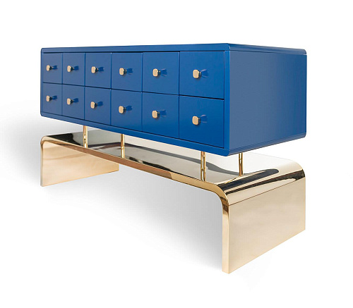 Madia Trapuntata Blu Auspicious