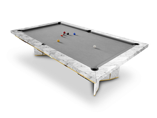 Tavolo Da Gioco Elite Marble Snooker