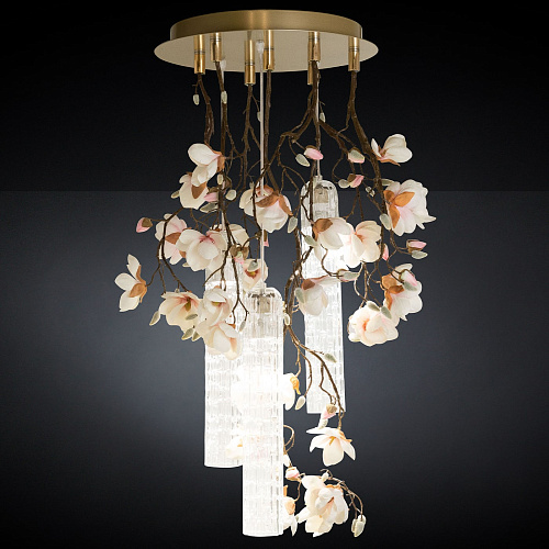 Lampadario Piccolo Magnolia Bianco