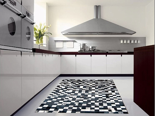 Tappeto Mosaic Black & White