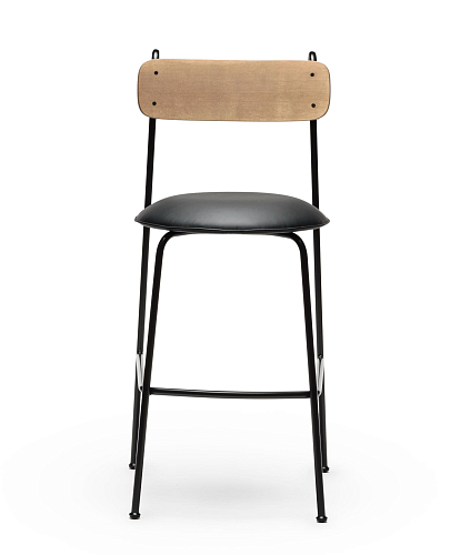 Sgabello da Bar Lena SG-75 Nero