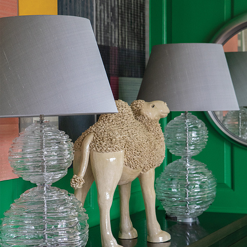 Lampada da tavolo Alfie Clear