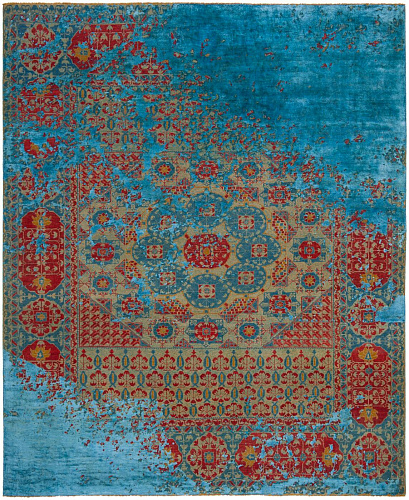 Tappeto Mamluk Kensington Raved Blu