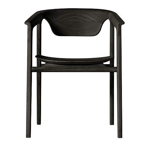 Sedia in Frassino Nero Duna