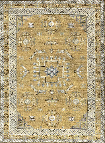 Tappeto Khotan Giallo 2