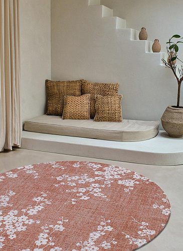 Tappeto Rotondo Copper Pink 9371