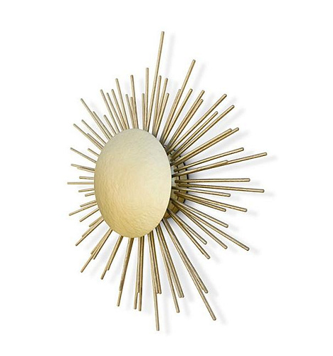 Applique da Parete Radiante in Ottone