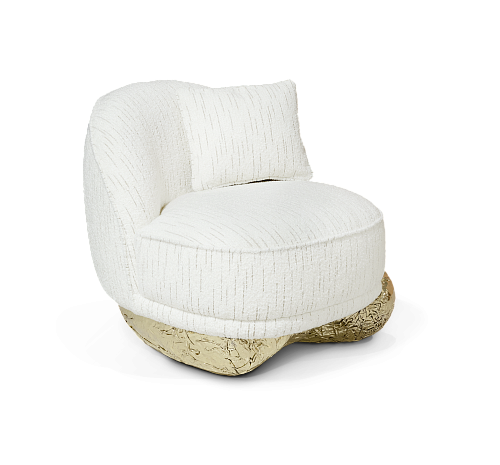 Poltrona Bianca Angora II
